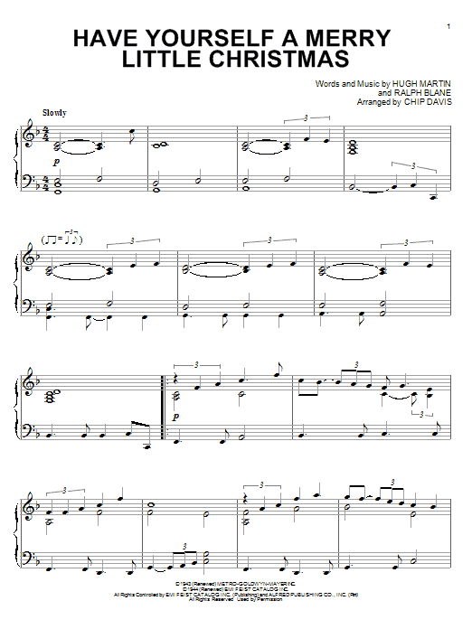 Mannheim Steamroller Have Yourself A Merry Little Christmas sheet music notes and chords. Download Printable PDF.