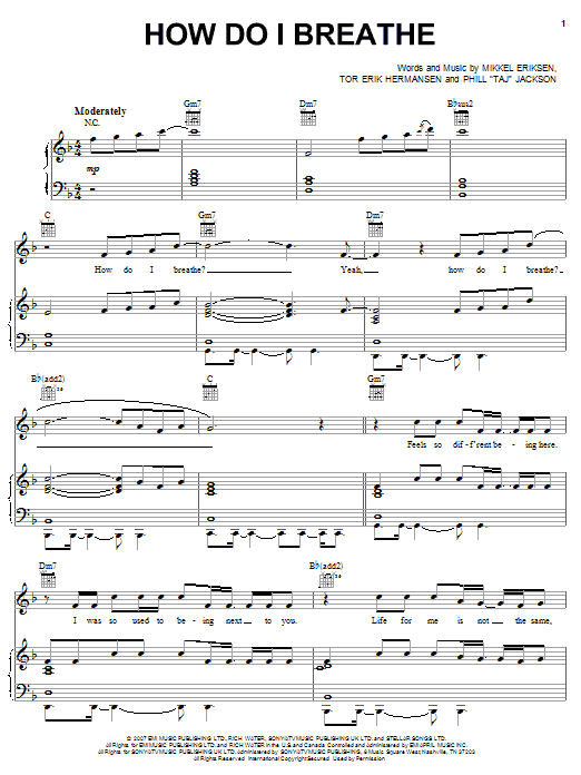 Learn to play Mario How Do I Breathe sheet music for Piano, Vocal & Guitar Chords (Right-Hand Melody) in minutes. Price: 7.8900$ Mario How Do I Breathe sheet music notes and chords arranged for Piano, Vocal & Guitar Chords (Right-Hand Melody)