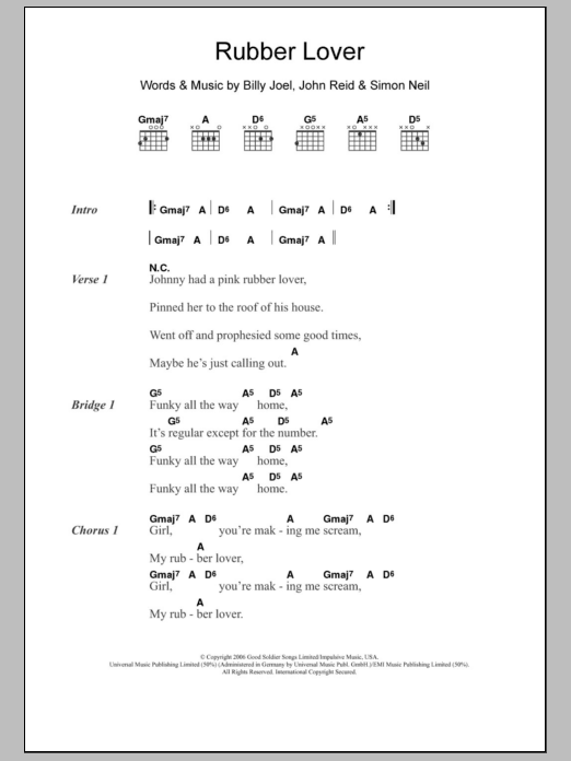 Learn to play Marmaduke Duke Rubber Lover sheet music for Guitar Chords/Lyrics in minutes. Price: 4.4900$ Marmaduke Duke Rubber Lover sheet music notes and chords arranged for Guitar Chords/Lyrics