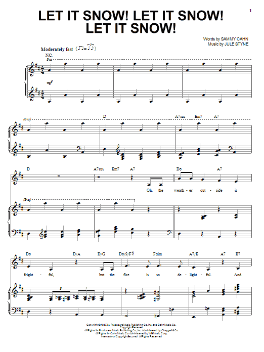 Martina McBride Let It Snow! Let It Snow! Let It Snow! sheet music notes and chords. Download Printable PDF.