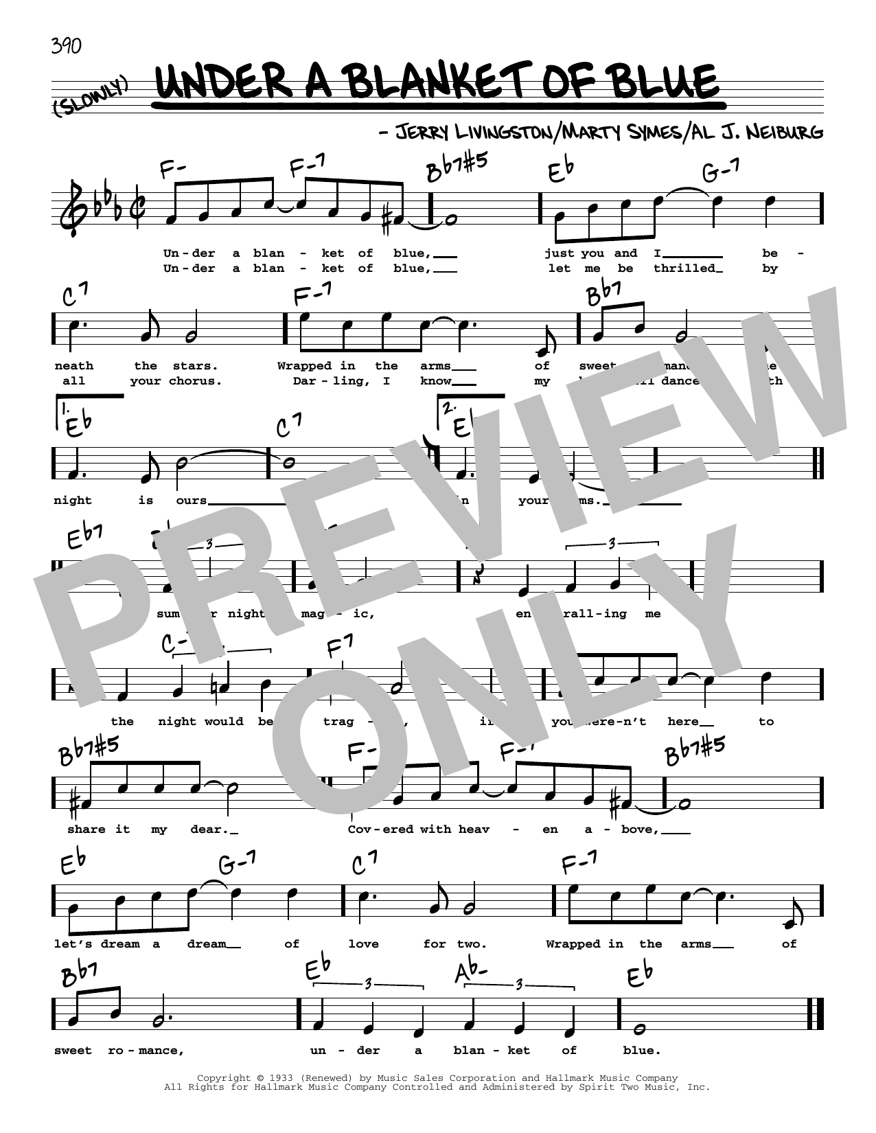 Learn to play Marty Symes Under A Blanket Of Blue (High Voice) sheet music for Real Book – Melody, Lyrics & Chords in minutes. Price: 5.9900$ Marty Symes Under A Blanket Of Blue (High Voice) sheet music notes and chords arranged for Real Book – Melody, Lyrics & Chords