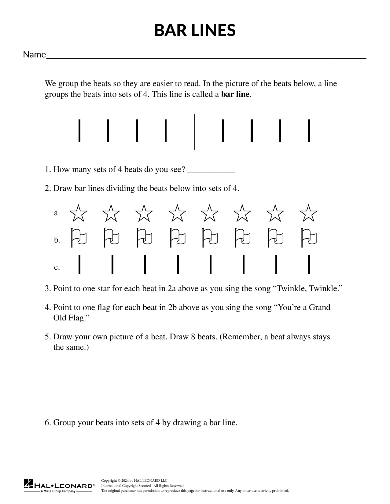 Mary Donelly Staff, Measures and Bar Lines sheet music notes and chords. Download Printable PDF.