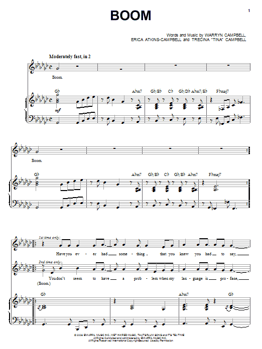 Learn to play Mary Mary Boom sheet music for Piano, Vocal & Guitar Chords (Right-Hand Melody) in minutes. Price: 7.8900$ Mary Mary Boom sheet music notes and chords arranged for Piano, Vocal & Guitar Chords (Right-Hand Melody)