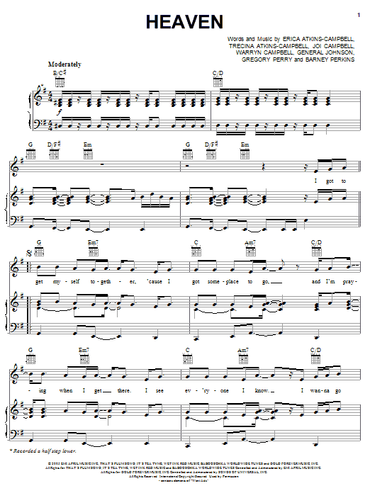 Learn to play Mary Mary Heaven sheet music for Piano, Vocal & Guitar Chords (Right-Hand Melody) in minutes. Price: 7.8900$ Mary Mary Heaven sheet music notes and chords arranged for Piano, Vocal & Guitar Chords (Right-Hand Melody)