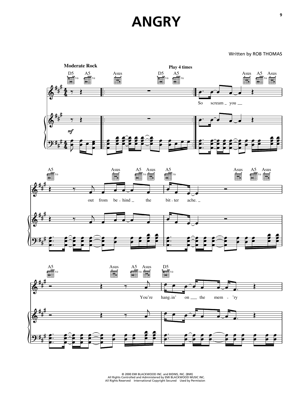Learn to play Matchbox Twenty Angry sheet music for Piano, Vocal & Guitar Chords (Right-Hand Melody) in minutes. Price: 7.8900$ Matchbox Twenty Angry sheet music notes and chords arranged for Piano, Vocal & Guitar Chords (Right-Hand Melody)
