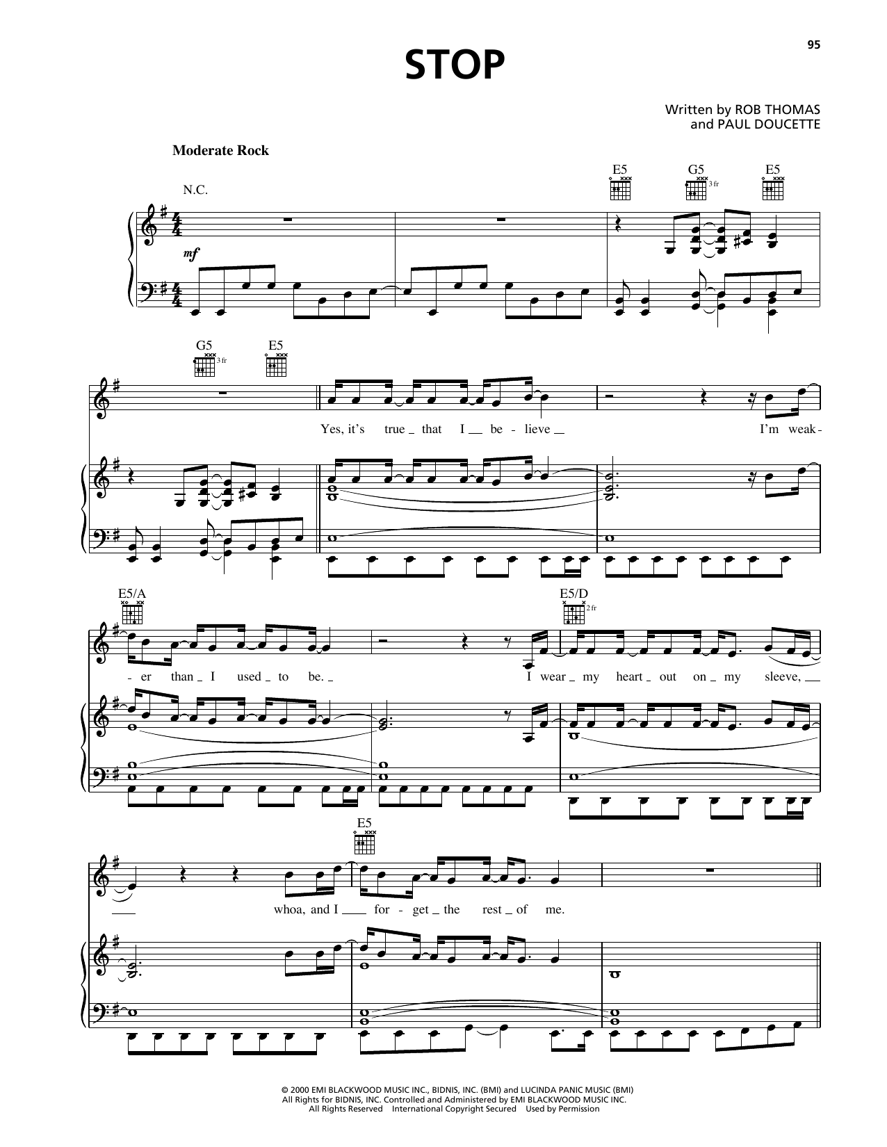 Learn to play Matchbox Twenty Stop sheet music for Piano, Vocal & Guitar Chords (Right-Hand Melody) in minutes. Price: 7.8900$ Matchbox Twenty Stop sheet music notes and chords arranged for Piano, Vocal & Guitar Chords (Right-Hand Melody)