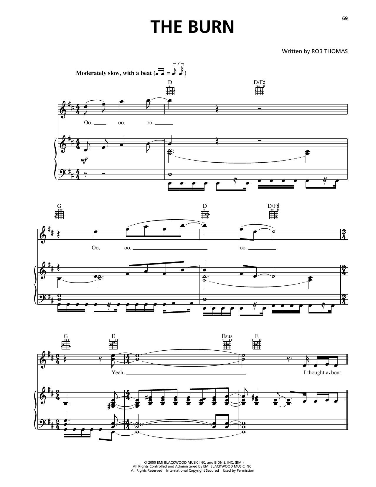Learn to play Matchbox Twenty The Burn sheet music for Piano, Vocal & Guitar Chords (Right-Hand Melody) in minutes. Price: 7.8900$ Matchbox Twenty The Burn sheet music notes and chords arranged for Piano, Vocal & Guitar Chords (Right-Hand Melody)