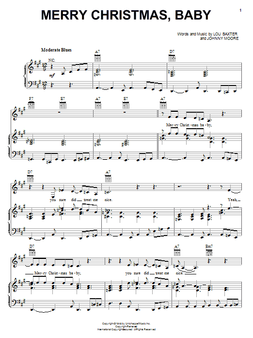 Melissa Etheridge Merry Christmas, Baby sheet music notes and chords. Download Printable PDF.