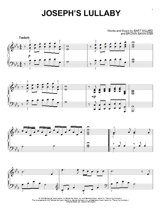 MercyMe Joseph's Lullaby sheet music notes and chords. Download Printable PDF.