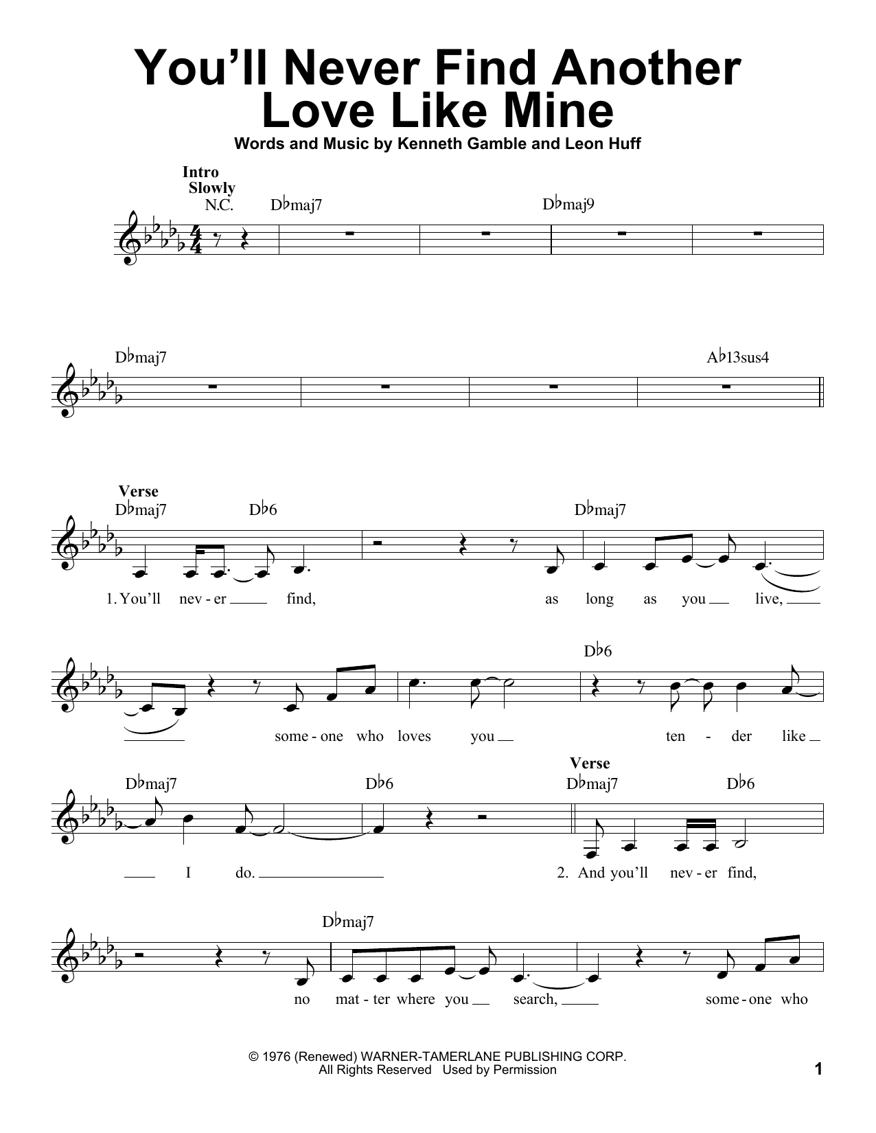 Michael Bublé You'll Never Find Another Love Like Mine sheet music notes and chords. Download Printable PDF.