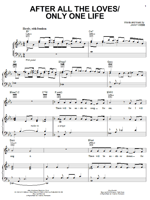 Learn to play Michael Feinstein After All The Loves (MacArthur Park) sheet music for Piano, Vocal & Guitar Chords (Right-Hand Melody) in minutes. Price: 7.8900$ Michael Feinstein After All The Loves (MacArthur Park) sheet music notes and chords arranged for Piano, Vocal & Guitar Chords (Right-Hand Melody)