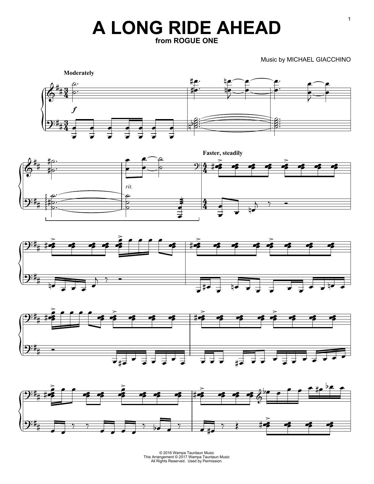 Learn to play Michael Giacchino A Long Ride Ahead sheet music for Piano Solo in minutes. Price: 7.8900$ Michael Giacchino A Long Ride Ahead sheet music notes and chords arranged for Piano Solo