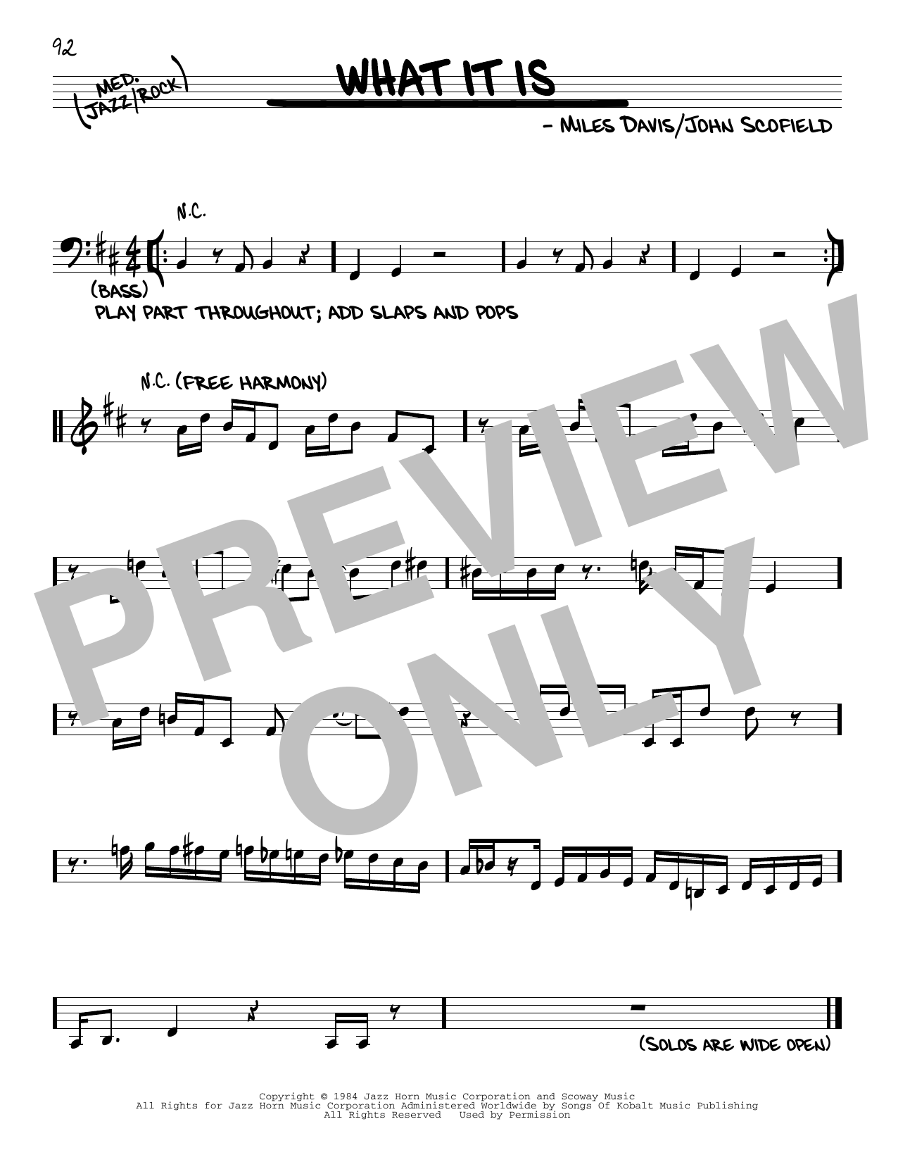Learn to play Miles Davis What It Is sheet music for Real Book – Melody & Chords in minutes. Price: 5.9900$ Miles Davis What It Is sheet music notes and chords arranged for Real Book – Melody & Chords