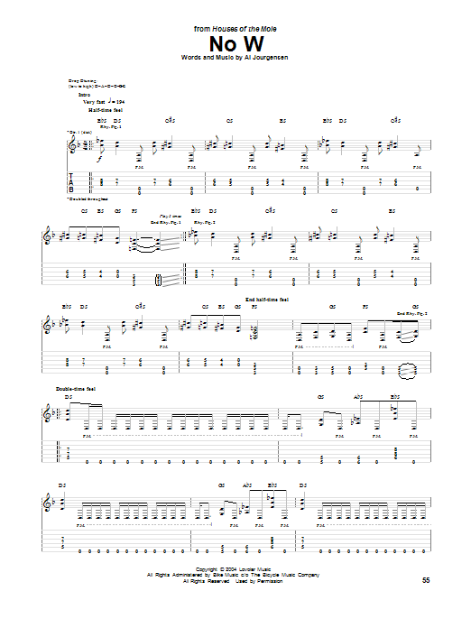 Learn to play Ministry No W sheet music for Guitar Tab in minutes. Price: 7.8900$ Ministry No W sheet music notes and chords arranged for Guitar Tab