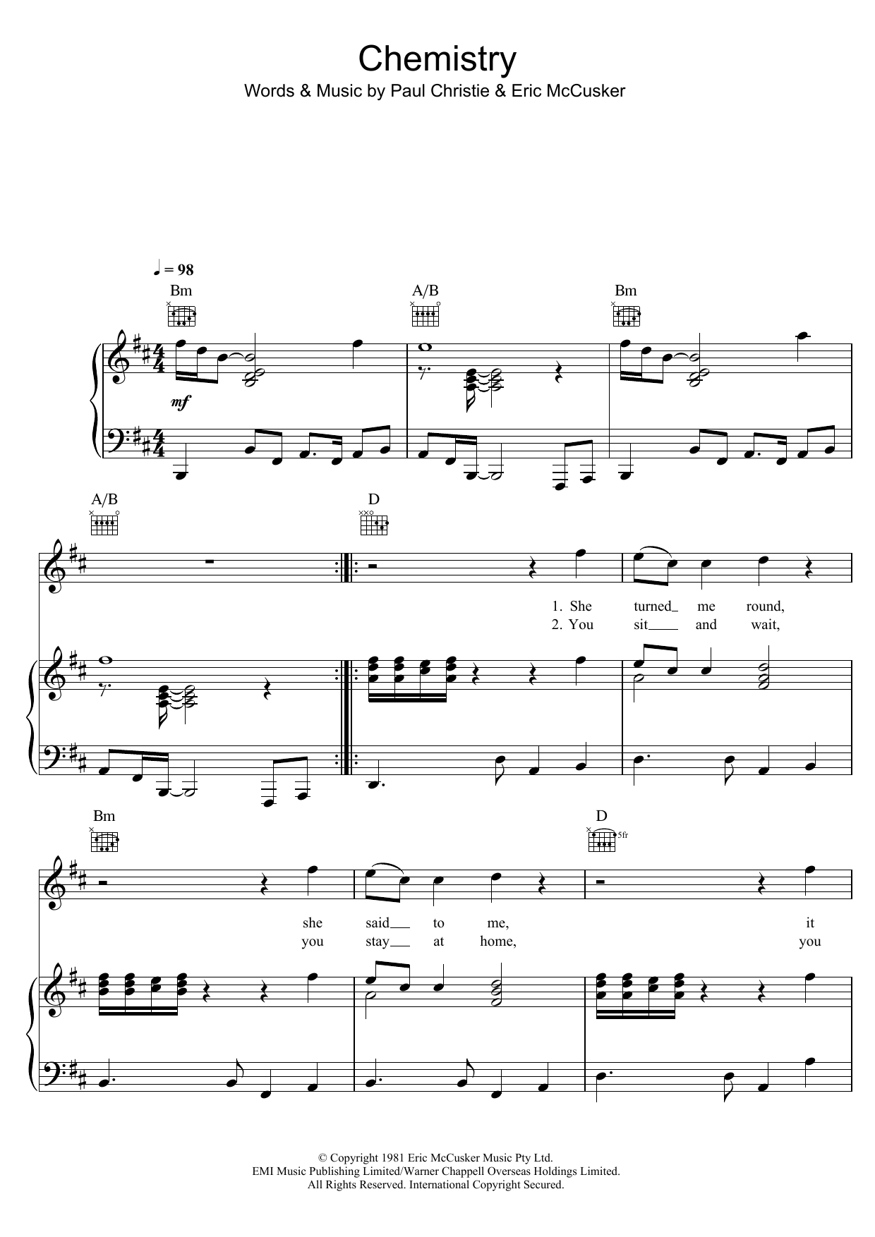 Learn to play Mondo Rock Chemistry sheet music for Ukulele in minutes. Price: 5.9900$ Mondo Rock Chemistry sheet music notes and chords arranged for Ukulele