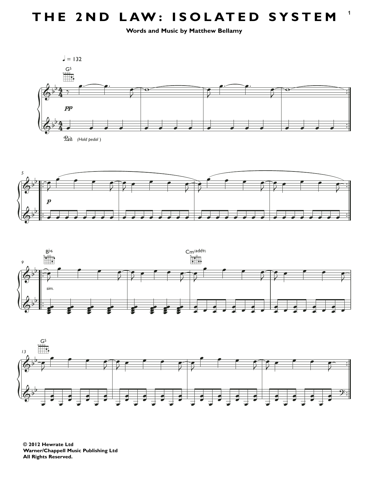 Learn to play Muse The 2nd Law: Isolated System sheet music for Guitar Tab in minutes. Price: 7.8900$ Muse The 2nd Law: Isolated System sheet music notes and chords arranged for Guitar Tab