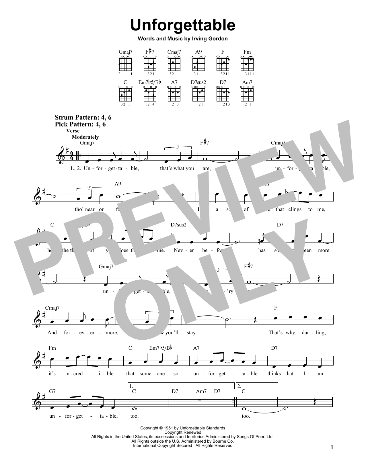 Natalie Cole Unforgettable sheet music notes and chords. Download Printable PDF.