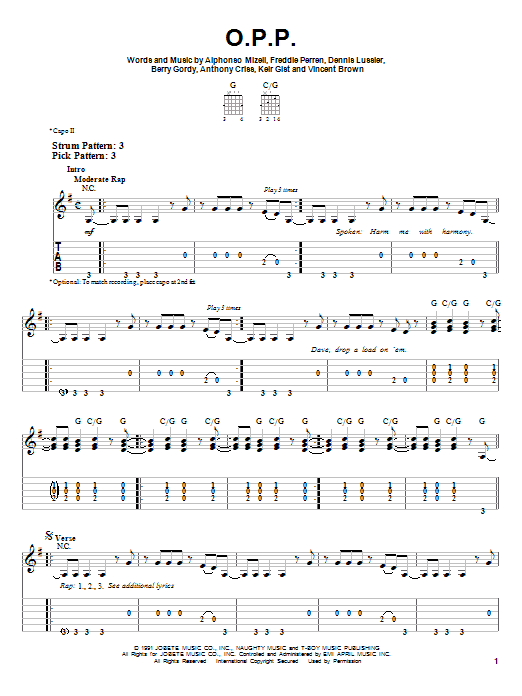 Learn to play Naughty By Nature O.P.P. sheet music for Piano, Vocal & Guitar Chords (Right-Hand Melody) in minutes. Price: 7.8900$ Naughty By Nature O.P.P. sheet music notes and chords arranged for Piano, Vocal & Guitar Chords (Right-Hand Melody)