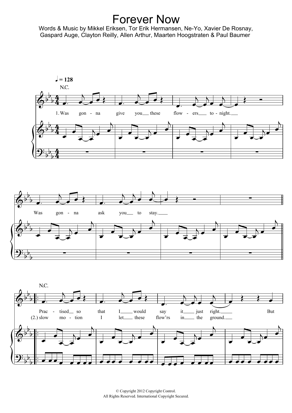Learn to play Ne-Yo Forever Now sheet music for Piano, Vocal & Guitar Chords in minutes. Price: 7.8900$ Ne-Yo Forever Now sheet music notes and chords arranged for Piano, Vocal & Guitar Chords
