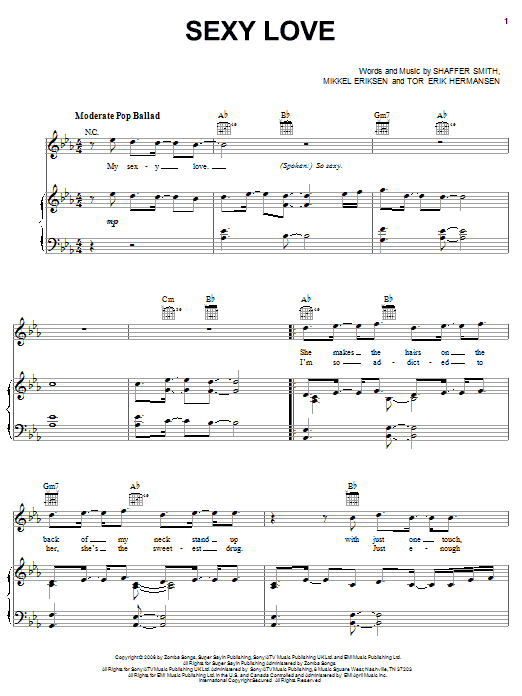 Learn to play Ne-Yo Sexy Love sheet music for Piano, Vocal & Guitar Chords (Right-Hand Melody) in minutes. Price: 7.8900$ Ne-Yo Sexy Love sheet music notes and chords arranged for Piano, Vocal & Guitar Chords (Right-Hand Melody)