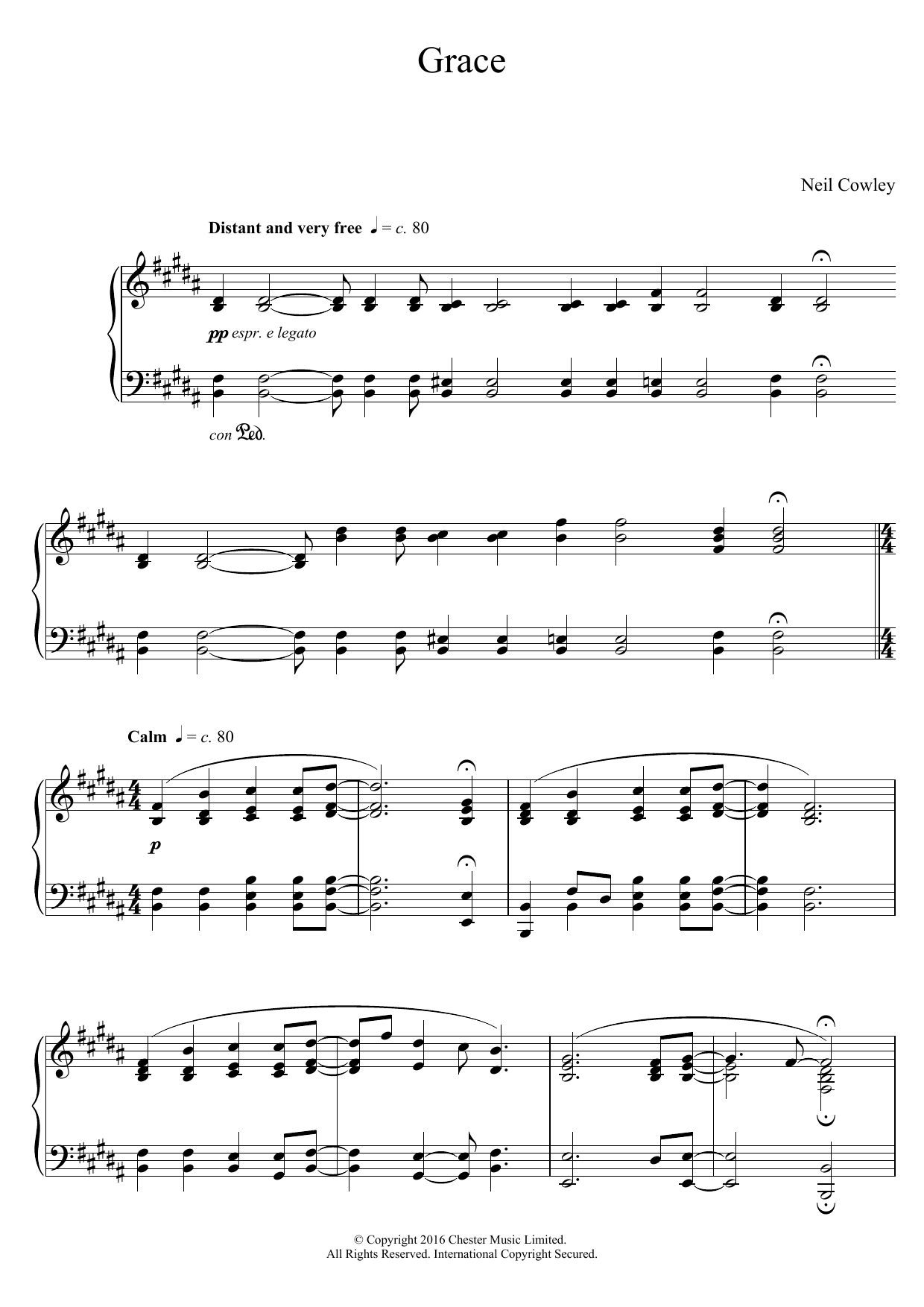 Learn to play Neil Cowley Trio Grace sheet music for Piano Solo in minutes. Price: 7.8900$ Neil Cowley Trio Grace sheet music notes and chords arranged for Piano Solo