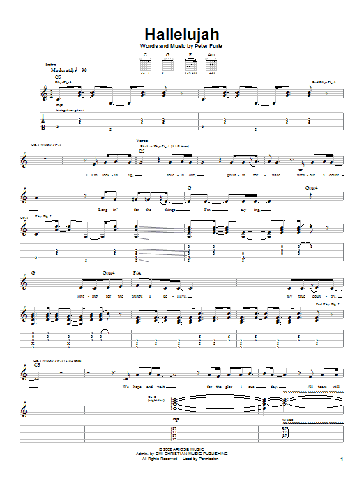 Learn to play Newsboys Hallelujah sheet music for Guitar Tab in minutes. Price: 7.8900$ Newsboys Hallelujah sheet music notes and chords arranged for Guitar Tab