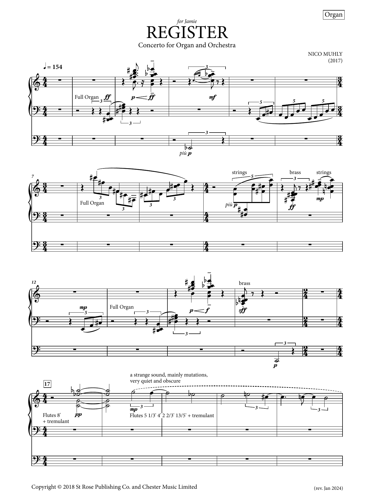 Learn to play Cheryl Frances-Hoad Register (Solo Part) sheet music for Organ in minutes. Price: 21.9700$ Cheryl Frances-Hoad Register (Solo Part) sheet music notes and chords arranged for Organ