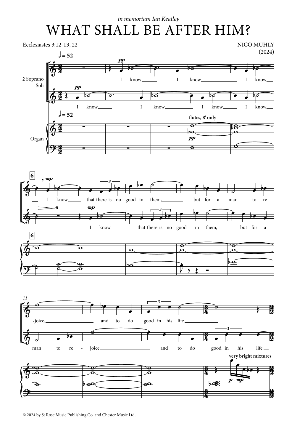 Learn to play Nico Muhly What shall be after him? sheet music for SATB Choir in minutes. Price: 4.7900$ Nico Muhly What shall be after him? sheet music notes and chords arranged for SATB Choir