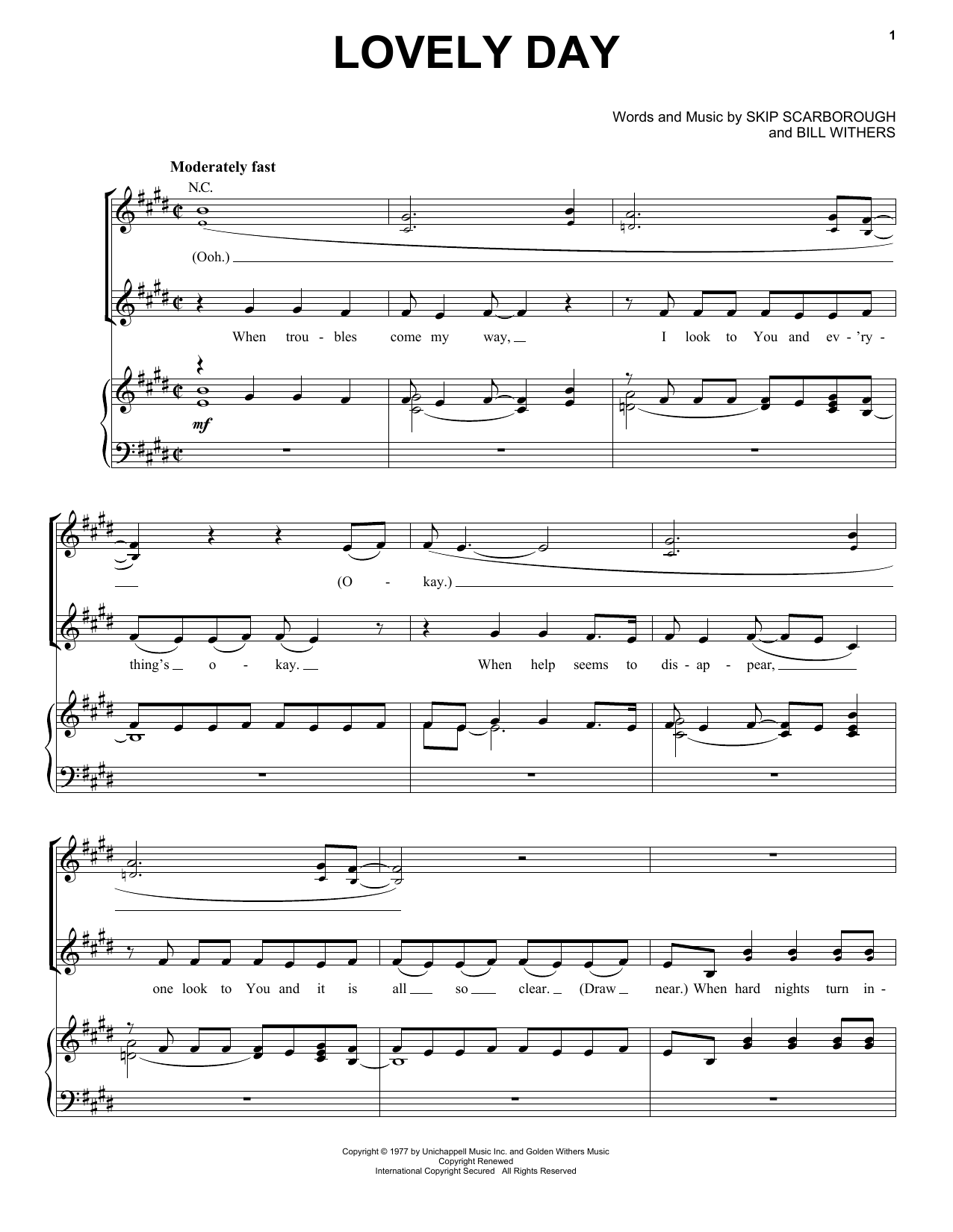 Learn to play Out of Eden Lovely Day sheet music for Piano, Vocal & Guitar Chords (Right-Hand Melody) in minutes. Price: 7.8900$ Out of Eden Lovely Day sheet music notes and chords arranged for Piano, Vocal & Guitar Chords (Right-Hand Melody)