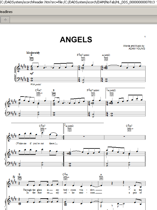 Learn to play Owl City Angels sheet music for Piano, Vocal & Guitar Chords (Right-Hand Melody) in minutes. Price: 7.8900$ Owl City Angels sheet music notes and chords arranged for Piano, Vocal & Guitar Chords (Right-Hand Melody)