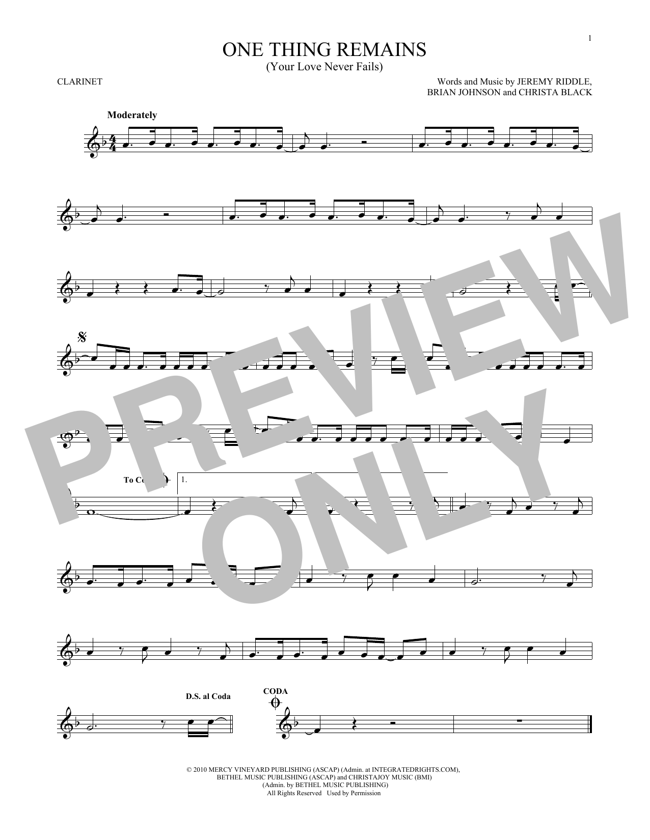 Passion & Kristian Stanfill One Thing Remains (Your Love Never Fails) sheet music notes and chords. Download Printable PDF.