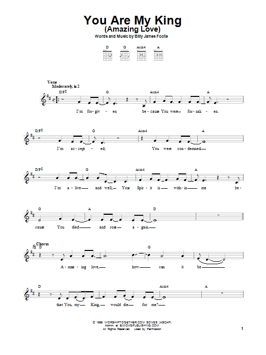 Passion You Are My King (Amazing Love) sheet music notes and chords. Download Printable PDF.