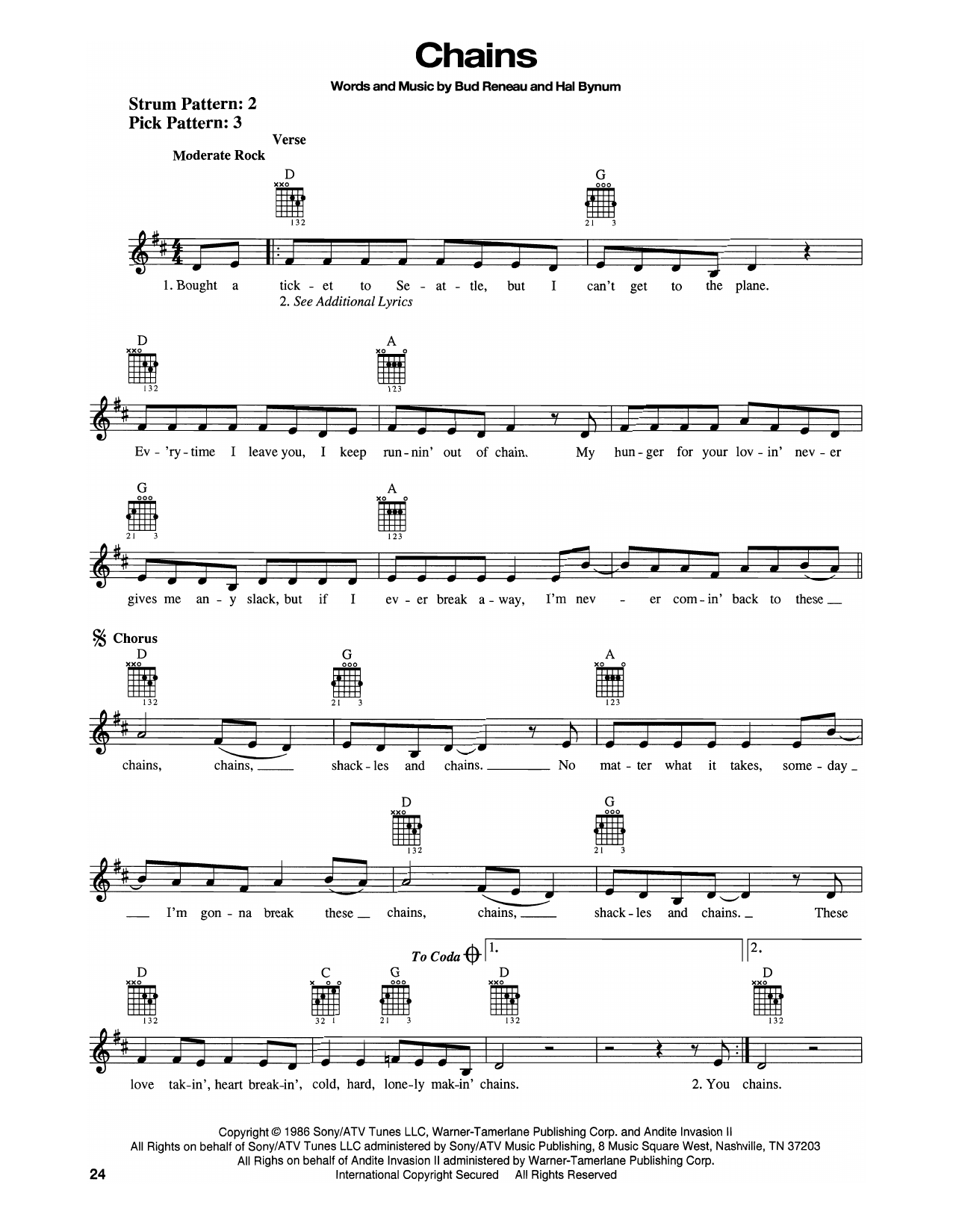 Patty Loveless Chains sheet music notes and chords. Download Printable PDF.