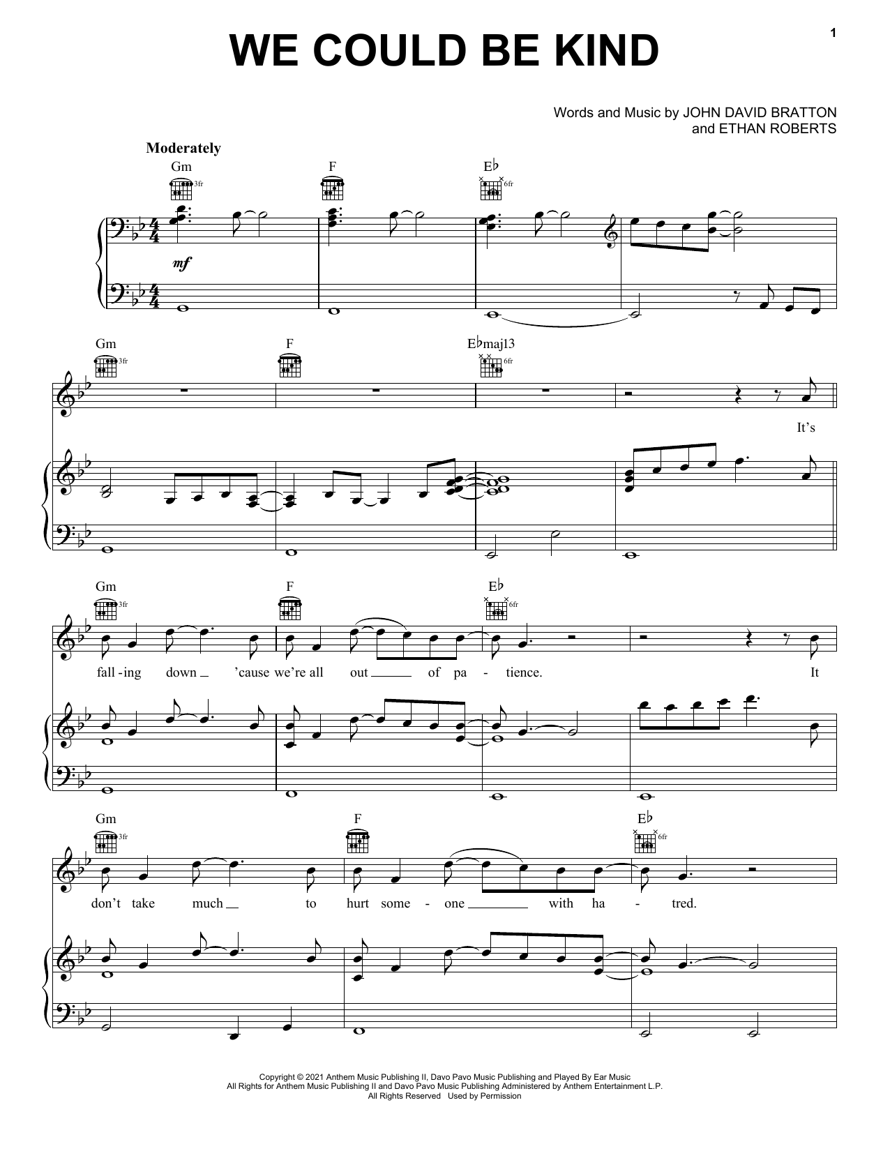 Learn to play Paul Cardall, Akelee and J Daniel We Could Be Kind sheet music for Piano, Vocal & Guitar Chords (Right-Hand Melody) in minutes. Price: 7.8900$ Paul Cardall, Akelee and J Daniel We Could Be Kind sheet music notes and chords arranged for Piano, Vocal & Guitar Chords (Right-Hand Melody)
