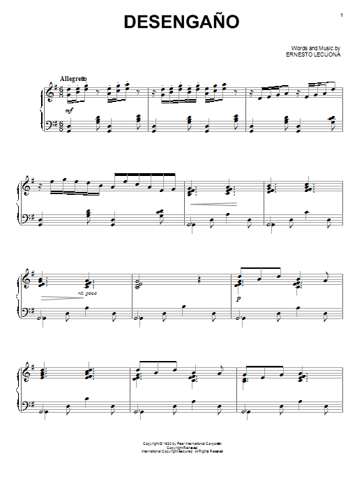 Learn to play Paul Posnak Desengano sheet music for Piano & Vocal in minutes. Price: 7.8900$ Paul Posnak Desengano sheet music notes and chords arranged for Piano & Vocal