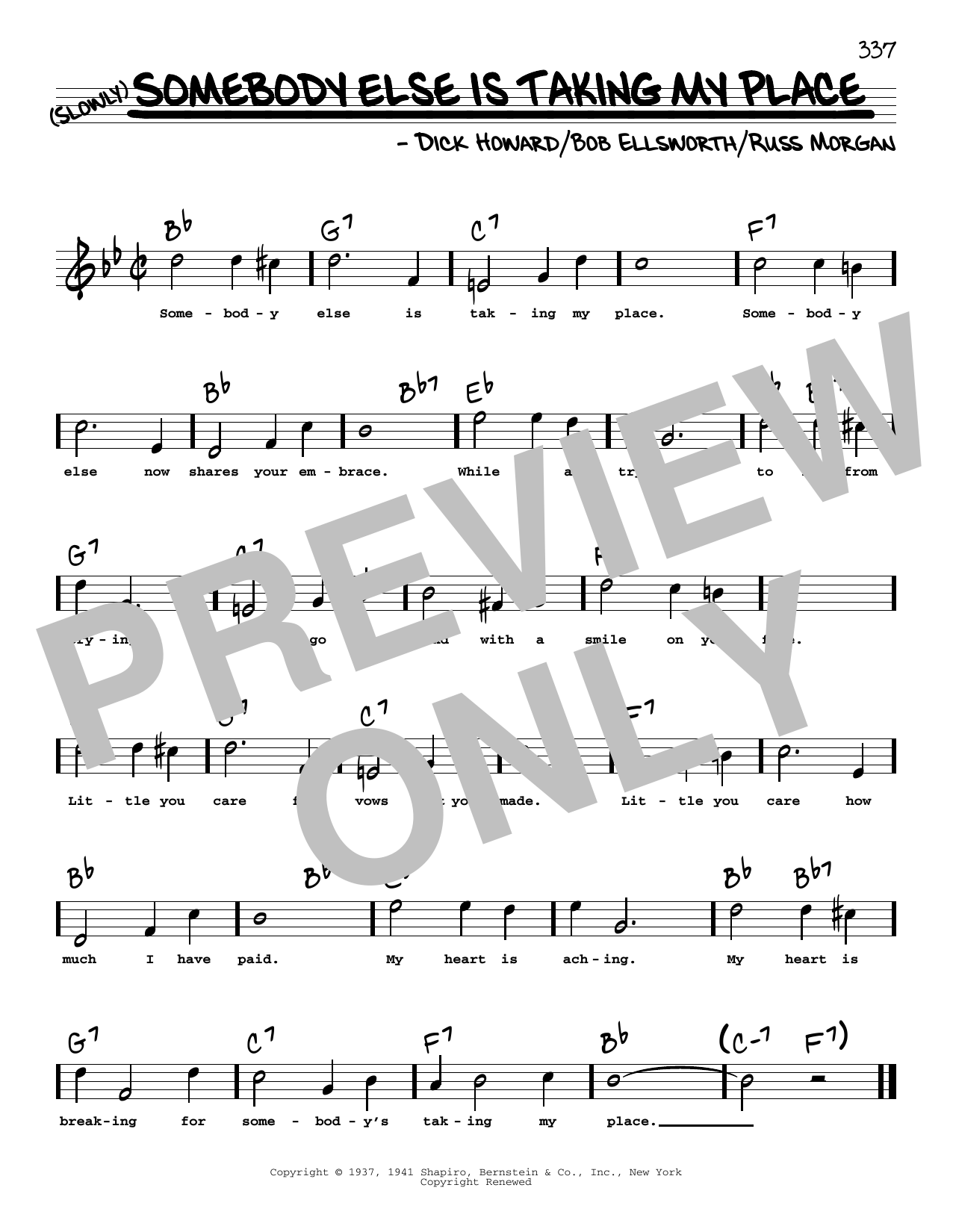 Learn to play Peggy Lee Somebody Else Is Taking My Place (High Voice) sheet music for Real Book – Melody, Lyrics & Chords in minutes. Price: 5.9900$ Peggy Lee Somebody Else Is Taking My Place (High Voice) sheet music notes and chords arranged for Real Book – Melody, Lyrics & Chords