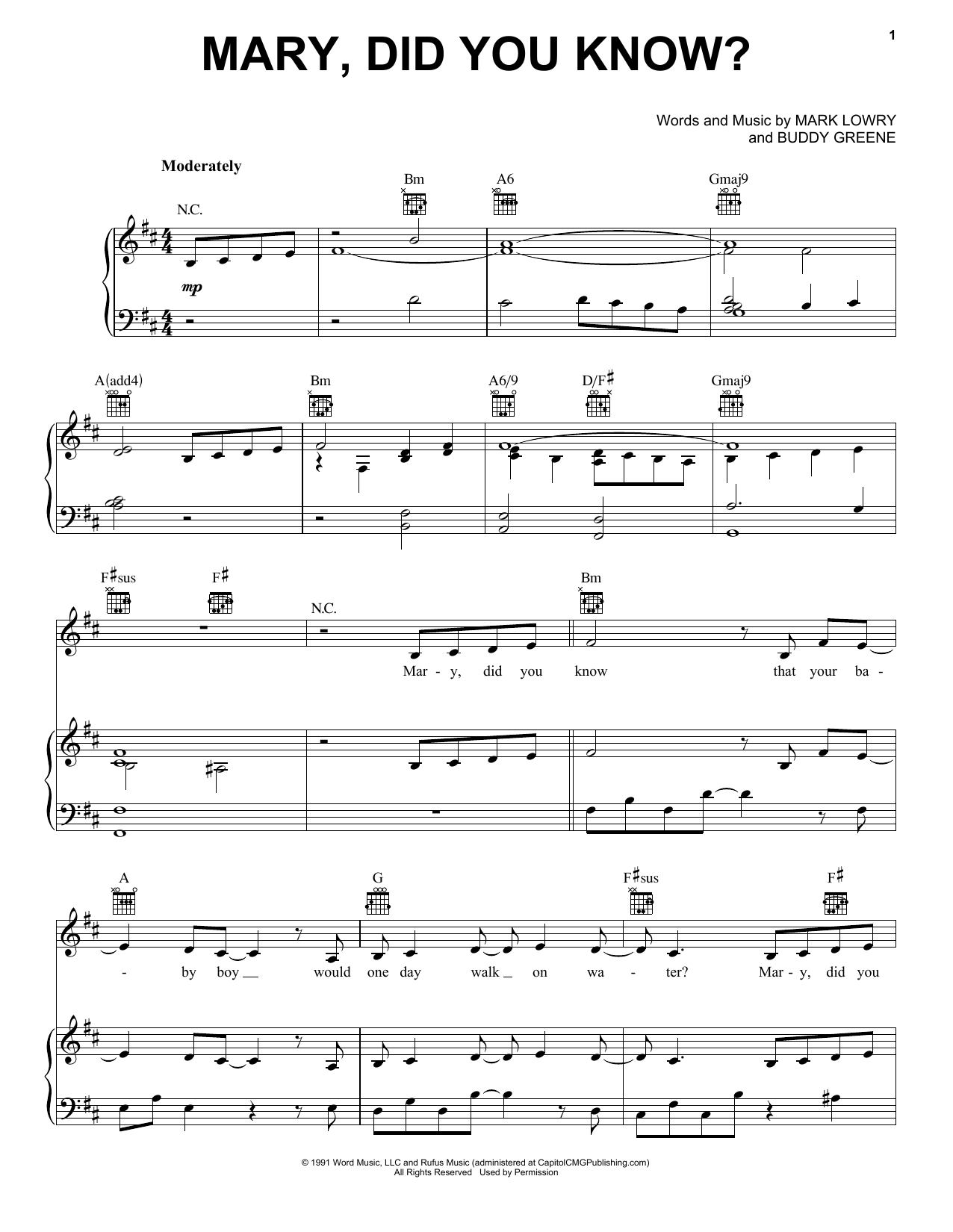 Pentatonix Mary, Did You Know? sheet music notes and chords. Download Printable PDF.