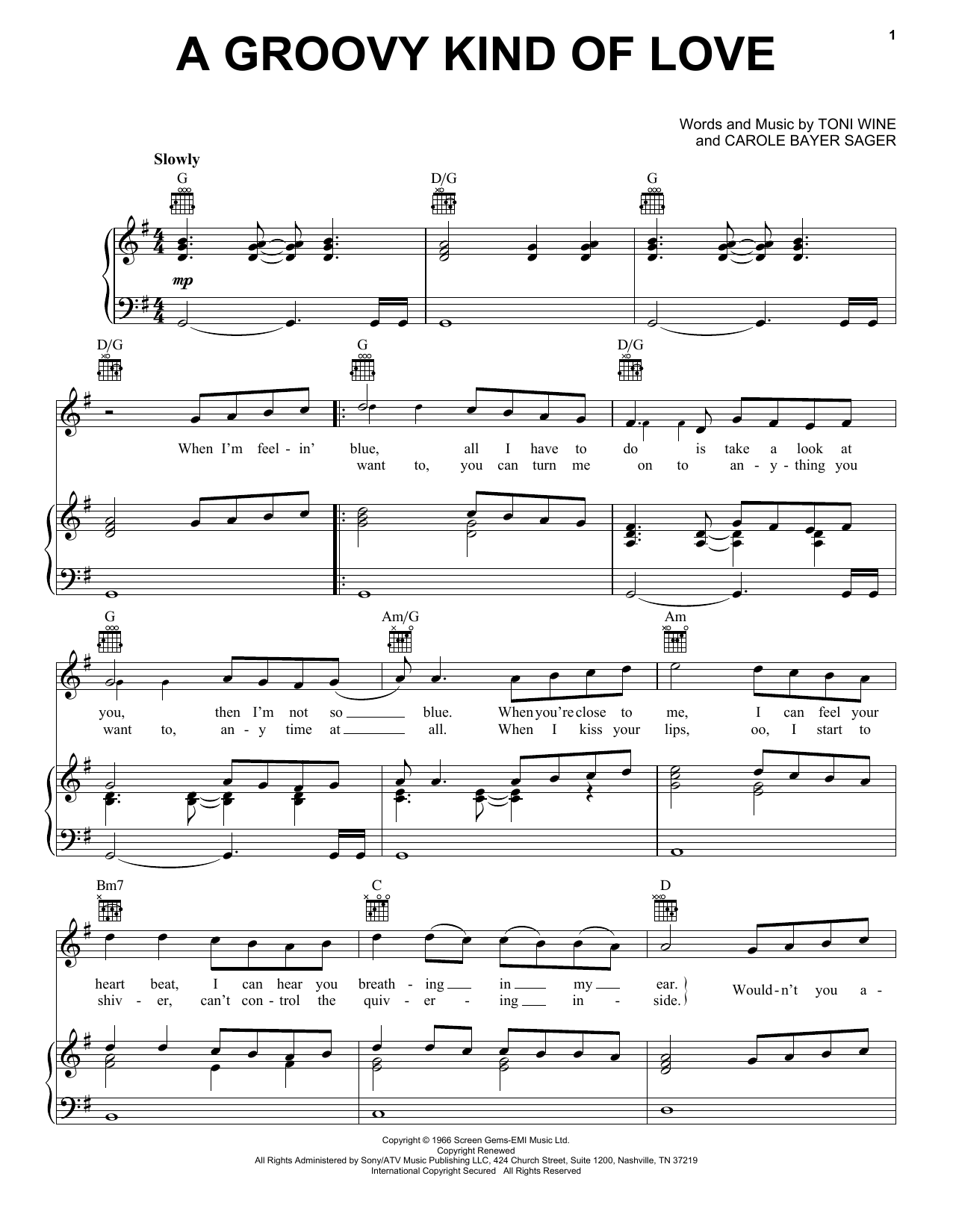 Phil Collins A Groovy Kind Of Love sheet music notes and chords. Download Printable PDF.