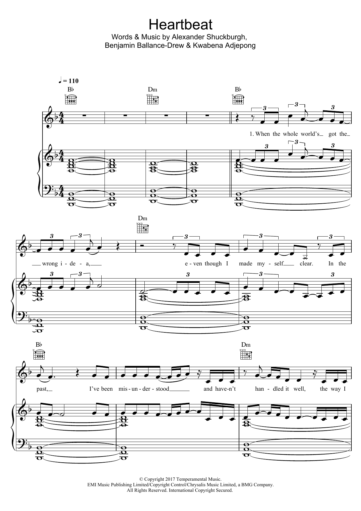 Learn to play Plan B Heartbeat sheet music for Piano, Vocal & Guitar Chords in minutes. Price: 7.8900$ Plan B Heartbeat sheet music notes and chords arranged for Piano, Vocal & Guitar Chords