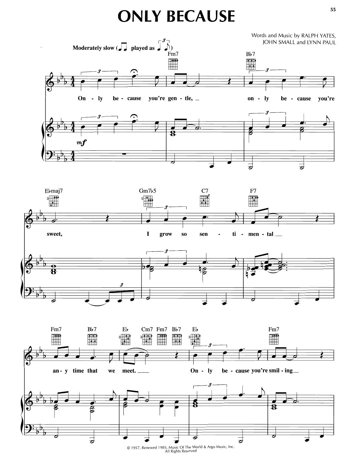 Learn to play Platters Only Because sheet music for Piano, Vocal & Guitar Chords (Right-Hand Melody) in minutes. Price: 7.8900$ Platters Only Because sheet music notes and chords arranged for Piano, Vocal & Guitar Chords (Right-Hand Melody)