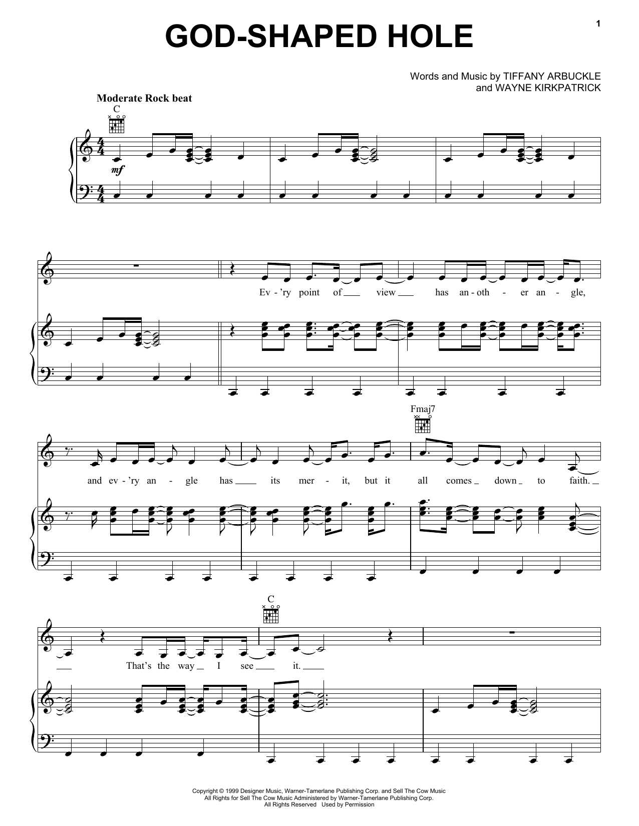 Learn to play Plumb God-Shaped Hole sheet music for Piano, Vocal & Guitar Chords (Right-Hand Melody) in minutes. Price: 7.8900$ Plumb God-Shaped Hole sheet music notes and chords arranged for Piano, Vocal & Guitar Chords (Right-Hand Melody)