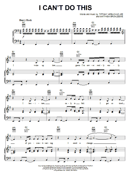 Learn to play Plumb I Can't Do This sheet music for Piano, Vocal & Guitar Chords (Right-Hand Melody) in minutes. Price: 7.8900$ Plumb I Can't Do This sheet music notes and chords arranged for Piano, Vocal & Guitar Chords (Right-Hand Melody)