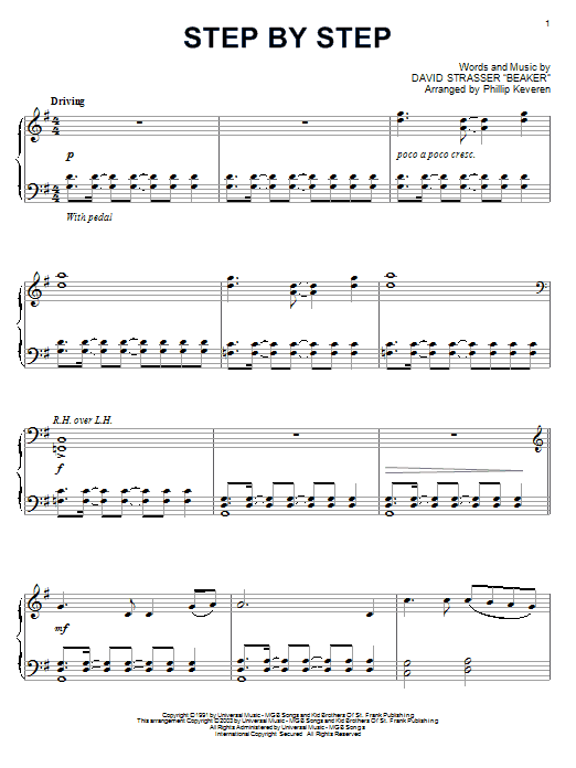 Learn to play Rich Mullins Step By Step sheet music for Piano Solo in minutes. Price: 7.8900$ Rich Mullins Step By Step sheet music notes and chords arranged for Piano Solo