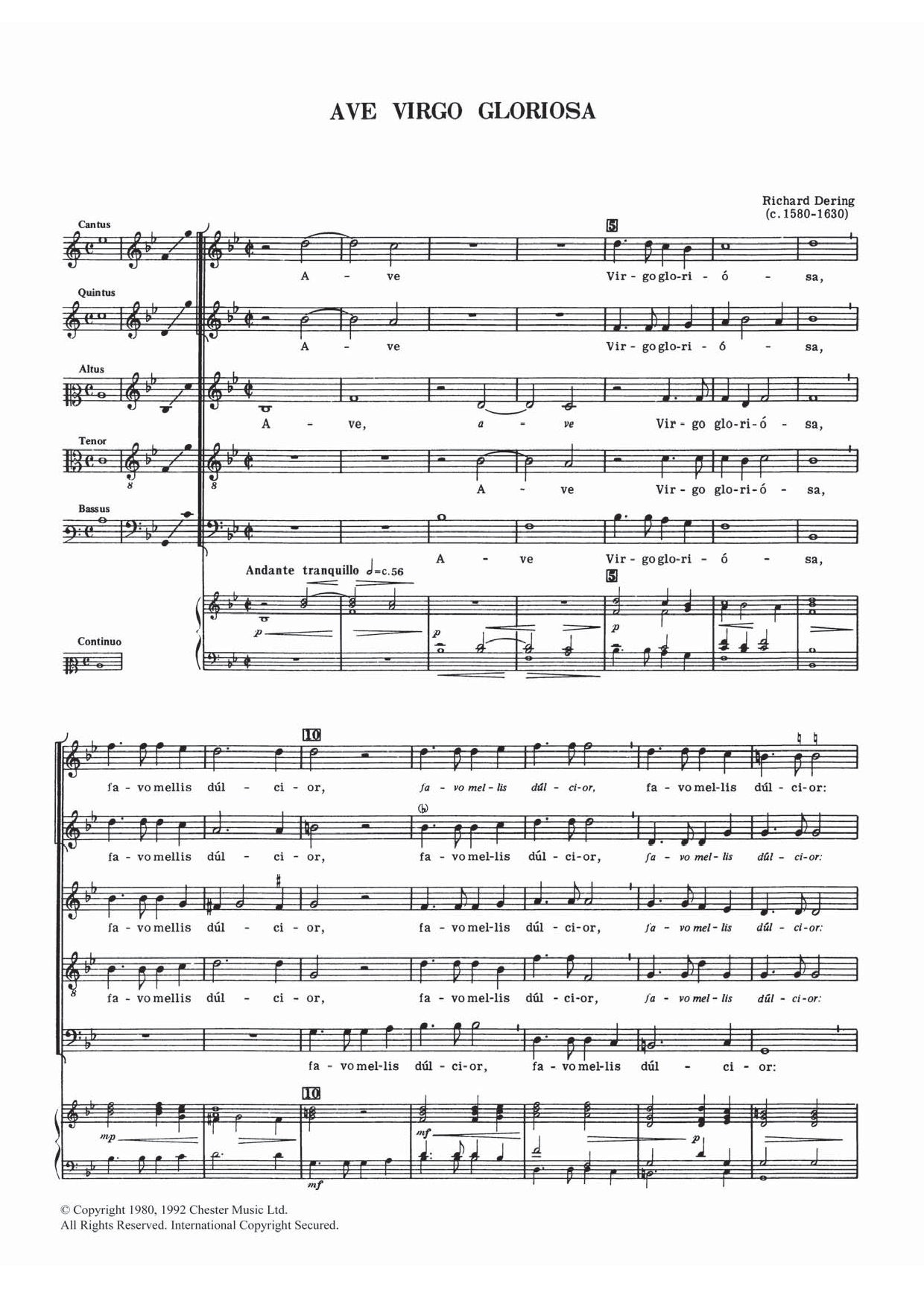 Learn to play Richard Dering Ave Virgo Gloriosa sheet music for Piano, Vocal & Guitar Chords in minutes. Price: 7.8900$ Richard Dering Ave Virgo Gloriosa sheet music notes and chords arranged for Piano, Vocal & Guitar Chords