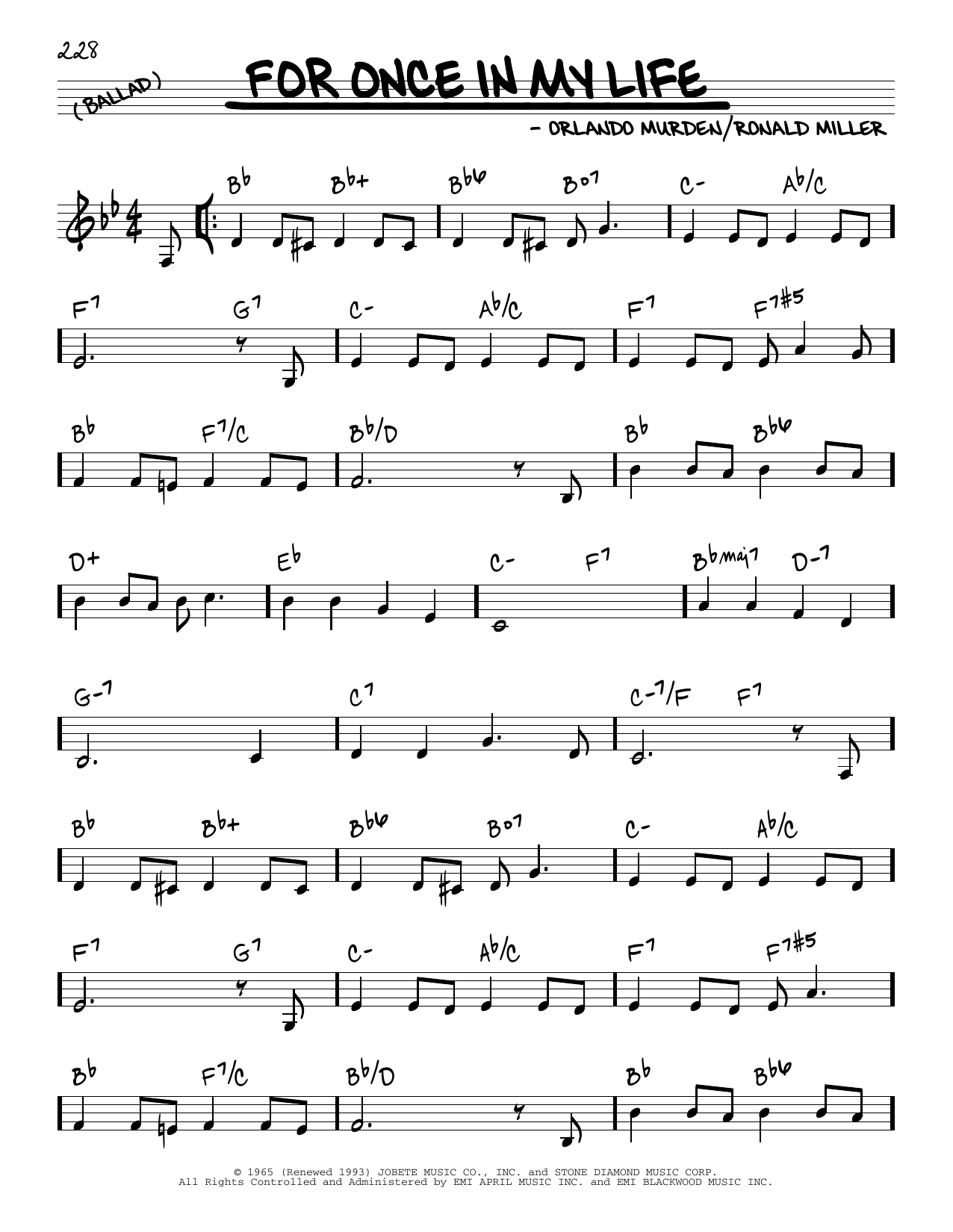 Learn to play Rick Carnes Only Once In My Life (Solamente Una Vez) sheet music for Real Book – Melody & Chords in minutes. Price: 5.9900$ Rick Carnes Only Once In My Life (Solamente Una Vez) sheet music notes and chords arranged for Real Book – Melody & Chords