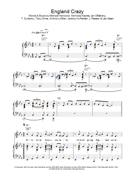 Learn to play Rider ft Terry Venables England Crazy sheet music for Piano, Vocal & Guitar Chords in minutes. Price: 7.8900$ Rider ft Terry Venables England Crazy sheet music notes and chords arranged for Piano, Vocal & Guitar Chords