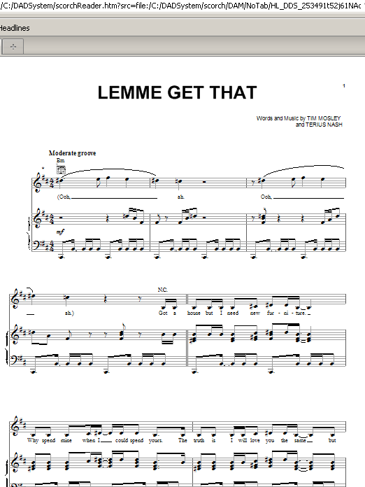 Rihanna Lemme Get That sheet music notes and chords arranged for Piano, Vocal & Guitar Chords (Right-Hand Melody)