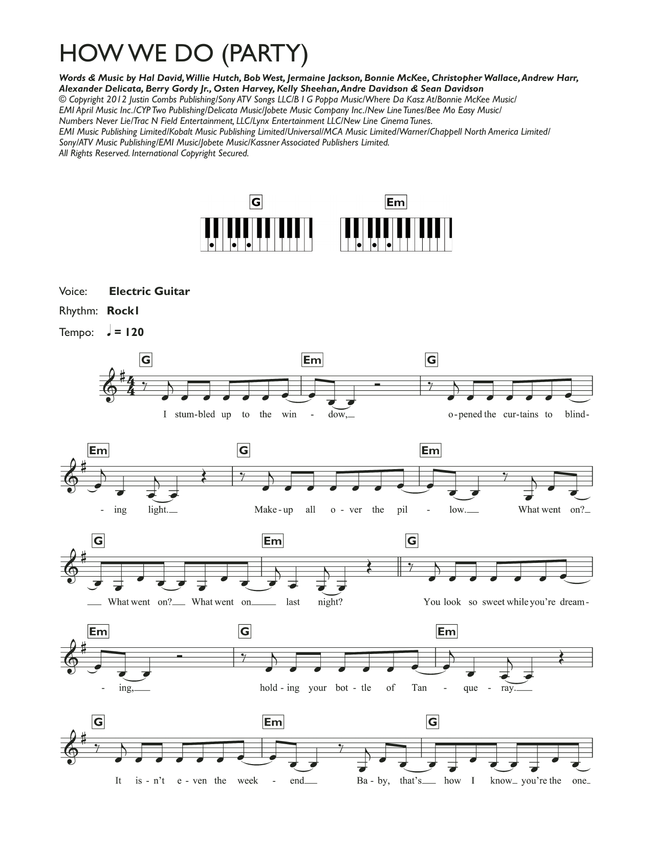 Learn to play Rita Ora How We Do (Party) sheet music for Piano, Vocal & Guitar Chords in minutes. Price: 7.8900$ Rita Ora How We Do (Party) sheet music notes and chords arranged for Piano, Vocal & Guitar Chords