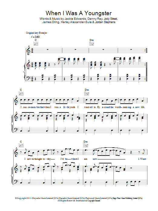 Learn to play Rizzle Kicks When I Was A Youngster sheet music for Piano, Vocal & Guitar Chords in minutes. Price: 7.8900$ Rizzle Kicks When I Was A Youngster sheet music notes and chords arranged for Piano, Vocal & Guitar Chords