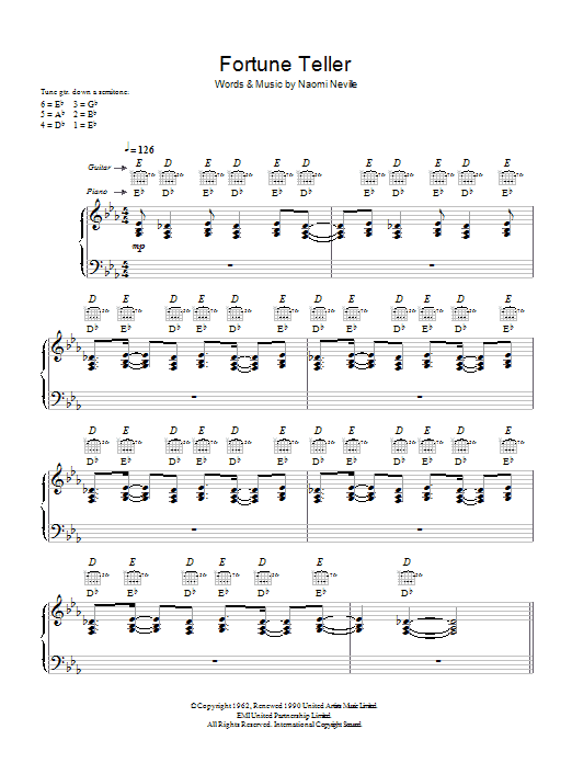 Learn to play Robert Plant and Alison Krauss Fortune Teller sheet music for Piano, Vocal & Guitar Chords in minutes. Price: 7.8900$ Robert Plant and Alison Krauss Fortune Teller sheet music notes and chords arranged for Piano, Vocal & Guitar Chords
